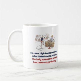 Tiniest Racing Shorts Funny Runner Husband Coffee Mug