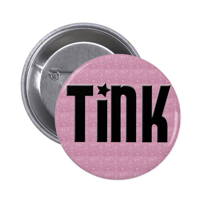 Tink Button   Pink Hearts