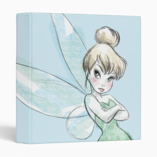 Tinker Bell | Arms Crossed Pastel Binder