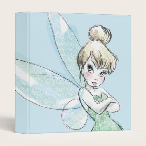 Tinker Bell | Arms Crossed Pastel Binder