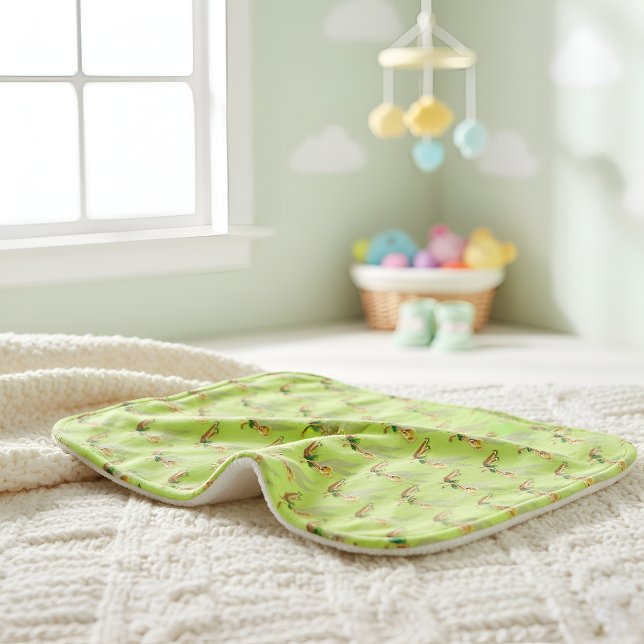 Tinker Bell Baby Burp Cloth (Creator Uploaded)
