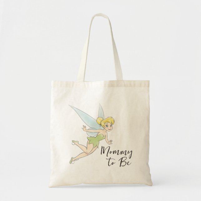 Tinker Bell Baby Shower "Mommy to Be" Tote Bag (Front)