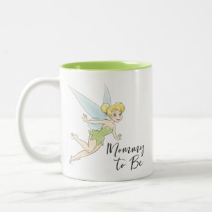 Tinker Bell Baby Shower "Mommy to Be" Two-Tone Coffee Mug
