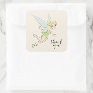 Tinker Bell Baby Shower - Thank You Square Sticker