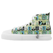 Tinker Bell | Cute Comics High-Top Sneakers (Left Shoe Outside)
