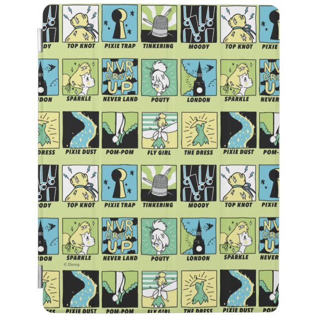 Tinker Bell | Cute Comics iPad Smart Cover (Front)