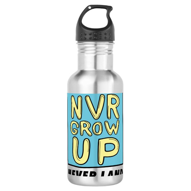 Tinker Bell | Cute Comics Stainless Steel Water Bottle (Front)