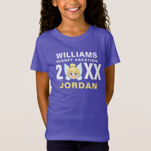 Tinker Bell Emoji - Family Vacation and Year T-Shirt