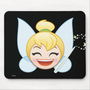 Tinker Bell Emoji   Tinker Bell with wand Mouse Pad