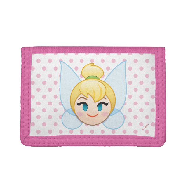 Tinker Bell Emoji Tri-fold Wallet (Front)