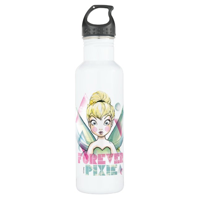 Tinker Bell Forever Pixie Stainless Steel Water Bottle (Front)