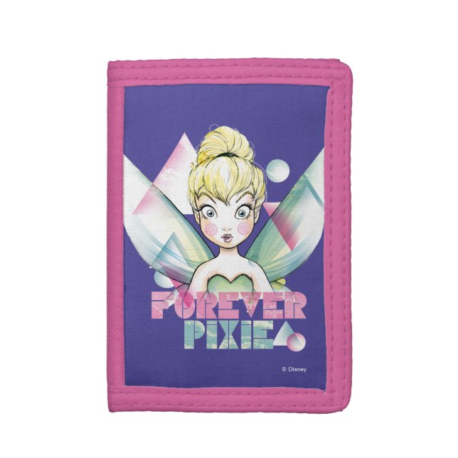 Tinker Bell Forever Pixie Tri-fold Wallet (Front Vertical)
