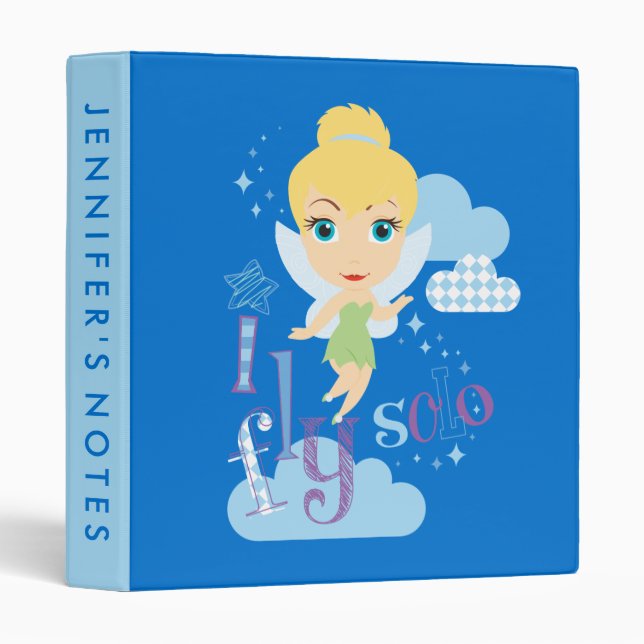 Tinker Bell | I Fly Solo Binder (Front/Spine)