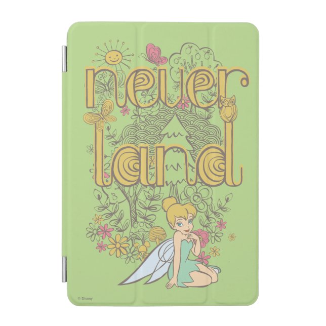 Tinker Bell in Neverland Forest iPad Mini Cover (Front)