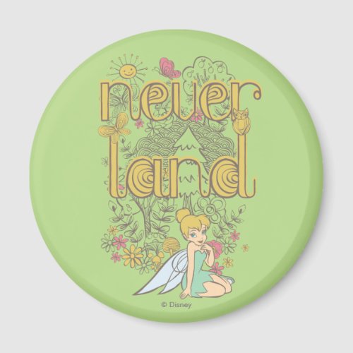 Tinker Bell in Neverland Forest Magnet