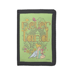Tinker Bell in Neverland Forest Trifold Wallet