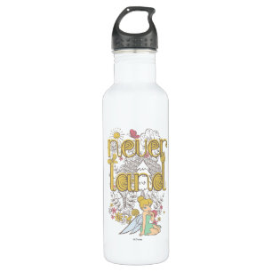 Tinker Bell in Neverland Forest Water Bottle