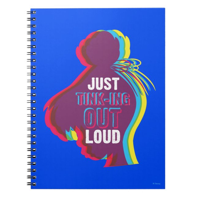 Tinker Bell - Just Tink-ing Out Loud Notebook (Front)