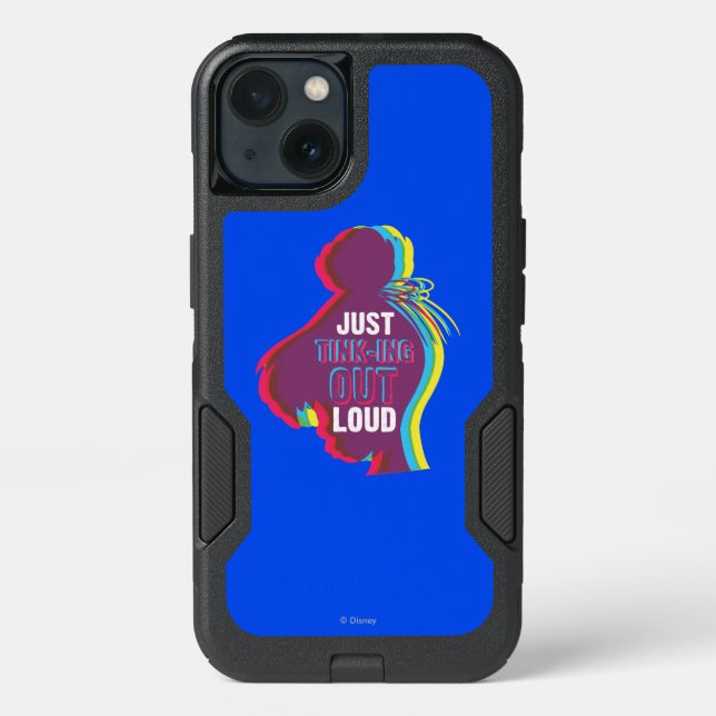 Tinker Bell - Just Tink-ing Out Loud Otterbox iPhone Case (Back)