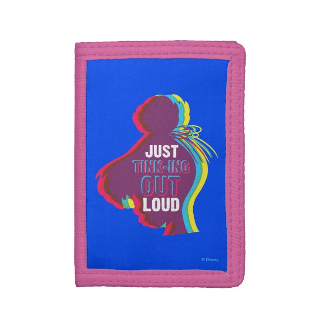 Tinker Bell - Just Tink-ing Out Loud Tri-fold Wallet (Front Vertical)