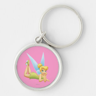Tinker Bell Laying Down Keychain