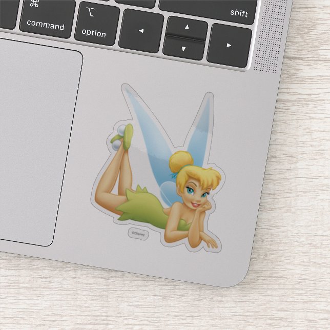 Tinker Bell Laying Down Sticker (Detail)