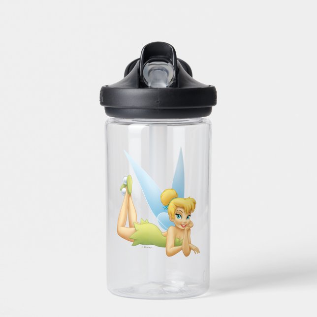 Tinker Bell Laying Down Water Bottle (Front)