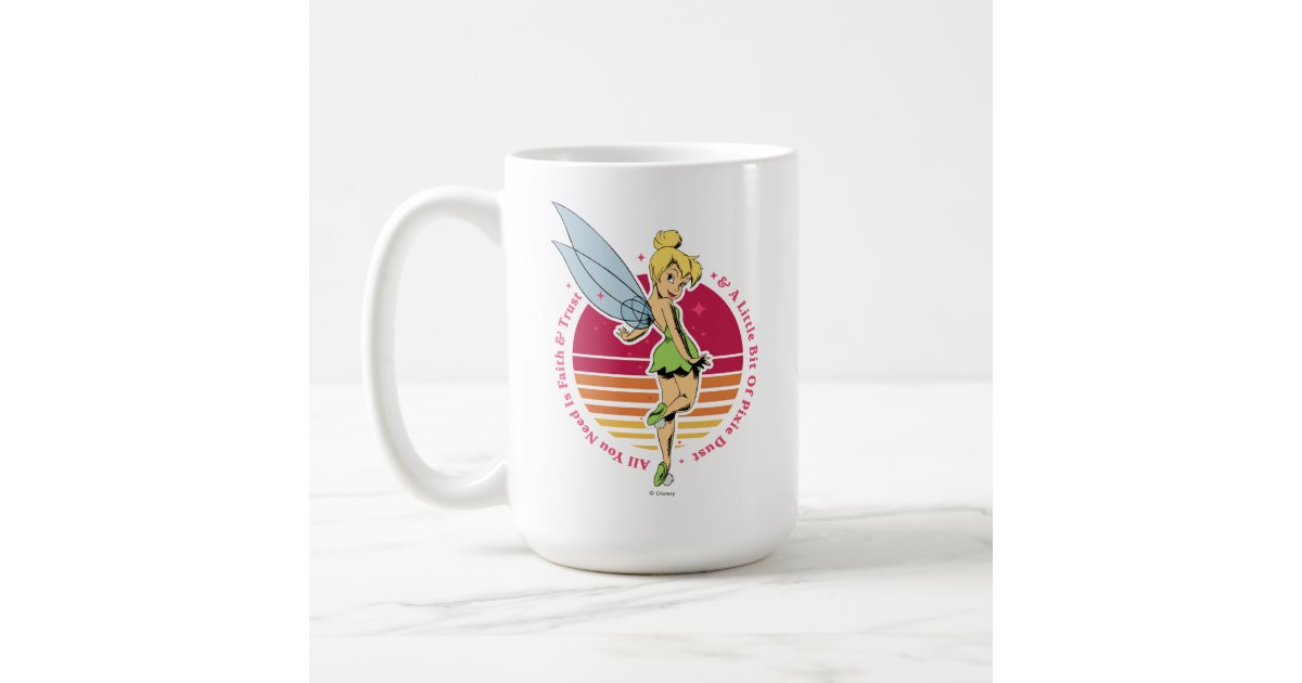 Disney Tinker Bell Initial Mug by Disney Parks Tinkerbell Coffee Cup