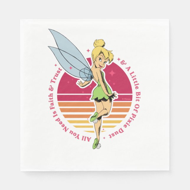 Tinker Bell | Little Bit of Pixie Dust Napkins (Front)
