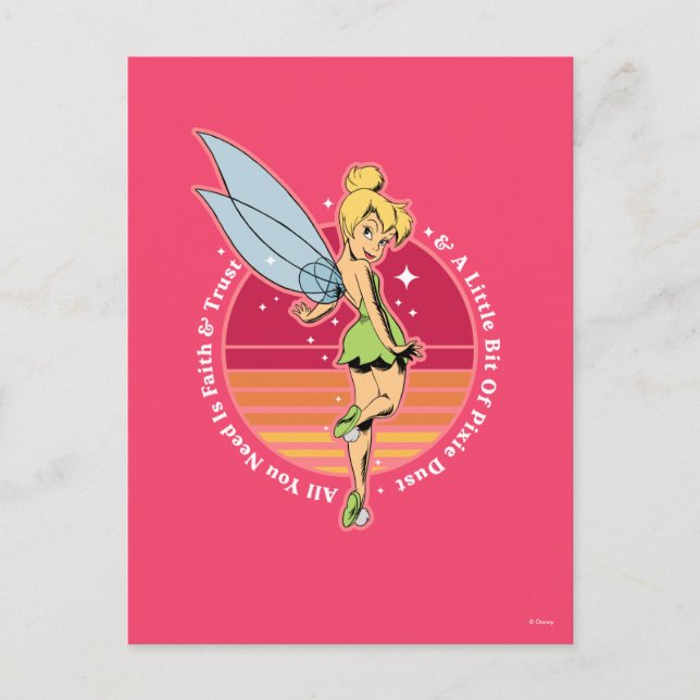 Tinker Bell | Little Bit of Pixie Dust Postcard (Front)
