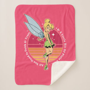 Tinker Bell   Little Bit of Pixie Dust Sherpa Blanket
