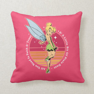 Tinker Bell   Little Bit of Pixie Dust Throw Pillow