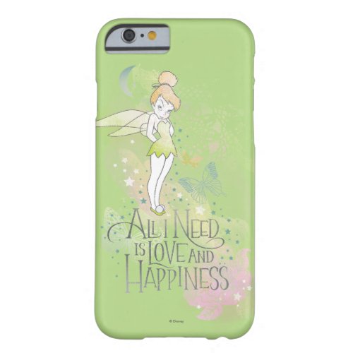 Tinker Bell Love And Happiness Barely There iPhone 6 Case
