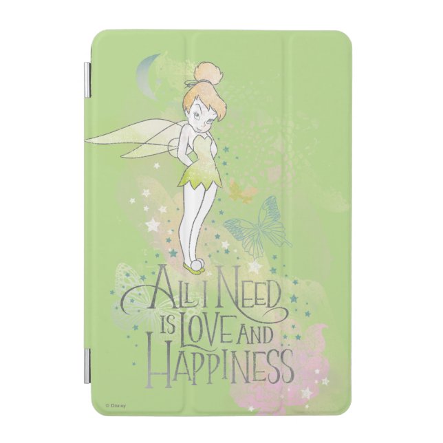Tinker Bell Love And Happiness iPad Mini Cover (Front)