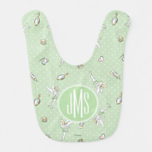 Tinker Bell   Monogram Pretty Little Pixie Bib