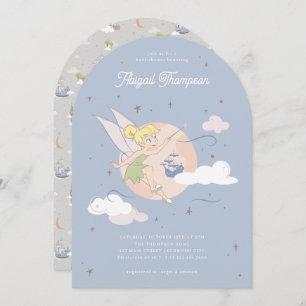 Tinker Bell Moonlight Baby Shower Invitation