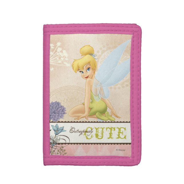 Tinker Bell - Outrageously Cute Tri-fold Wallet (Front Vertical)