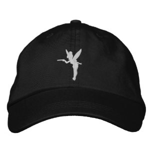 Tinker Bell - Pink Embroidered Baseball Cap