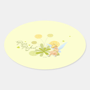 Tinker Bell  Pose 27 Oval Sticker
