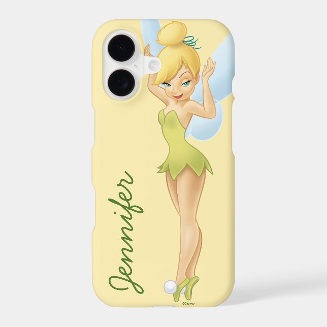 Tinker Bell Pose 6 | Your Name Iphone Case (Back)