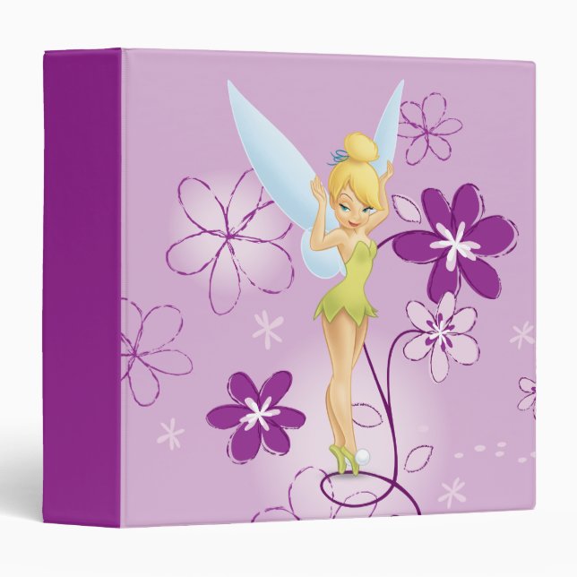 Tinker Bell  Pose 7 3 Ring Binder (Front/Spine)