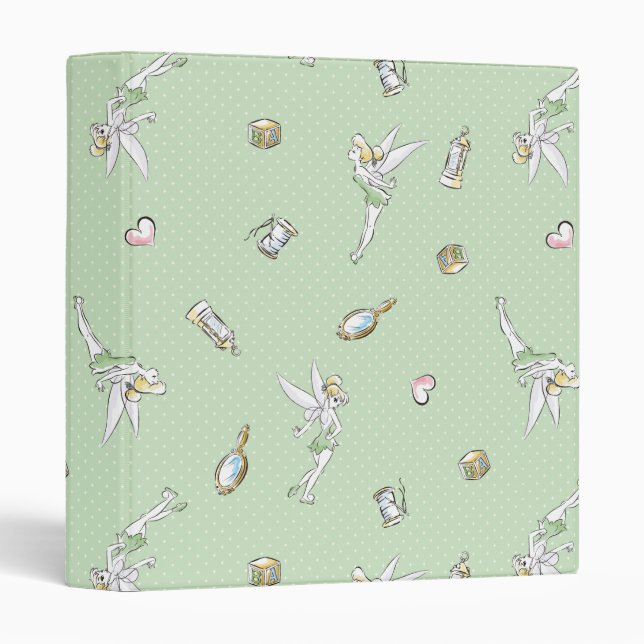 Tinker Bell | Pretty Little Pixie 3 Ring Binder (Front/Spine)