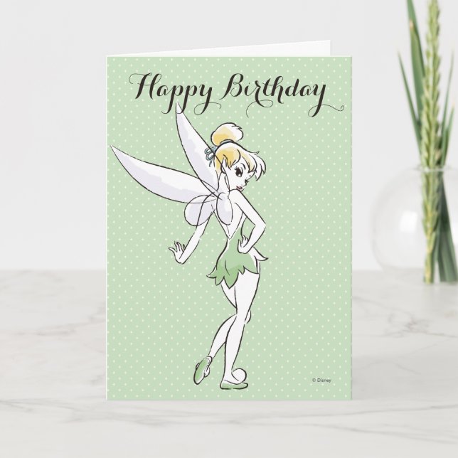 Tinker Bell | Pretty Little Pixie Card (Front)