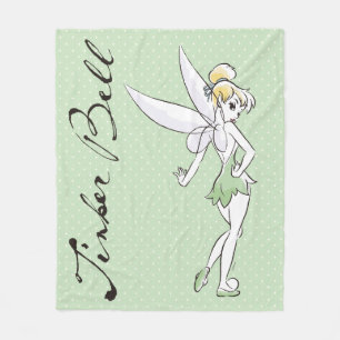 Tinker Bell   Pretty Little Pixie Fleece Blanket