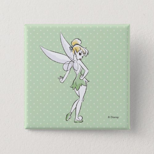 Tinker Bell  Pretty Little Pixie Pinback Button