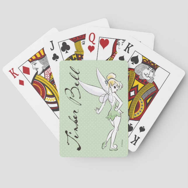 Tinker Bell | Pretty Little Pixie Playing Cards (Back)