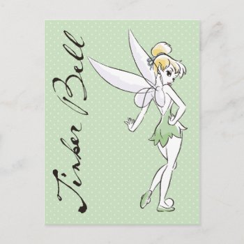 Tinker Bell | Pretty Little Pixie Postcard by tinkerbell at Zazzle