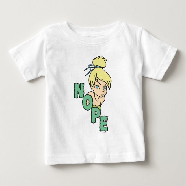 Tinker Bell | She Says Nope 2 Baby T-Shirt (Front)
