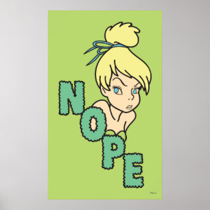Tinker Bell   She Says Nope 3 Poster