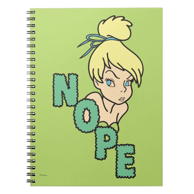 Tinker Bell | She Says Nope Notebook (Front)
